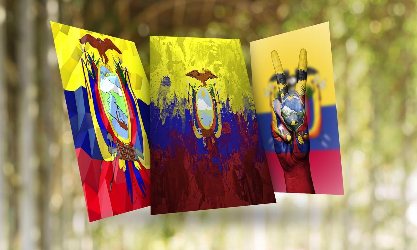 Ecuador Flag Wallpaper for Android