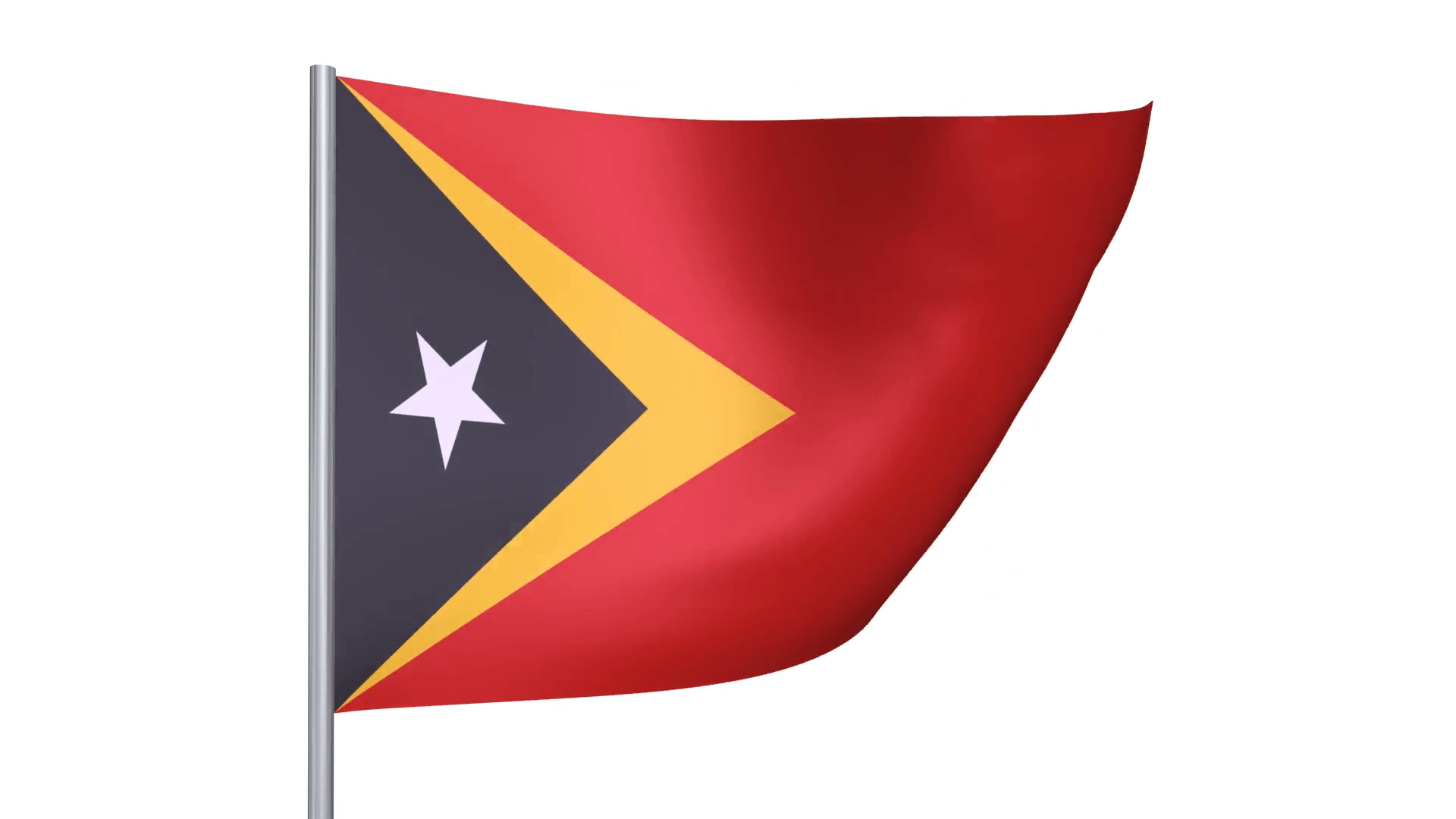 Flags Country Republic Of Timor Leste East Timor National Flag