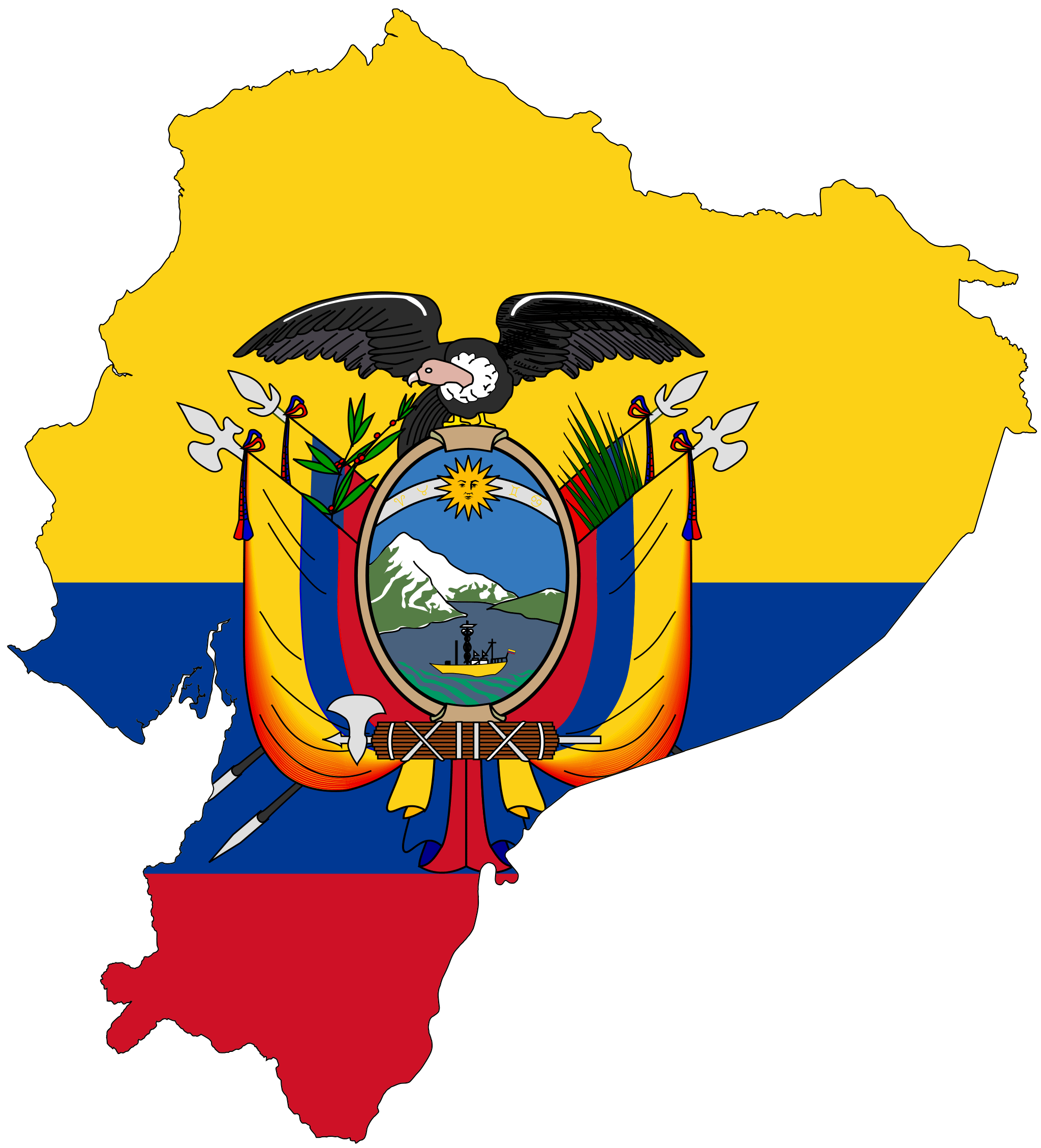 Bandera Ecuador Png Free Logo Image
