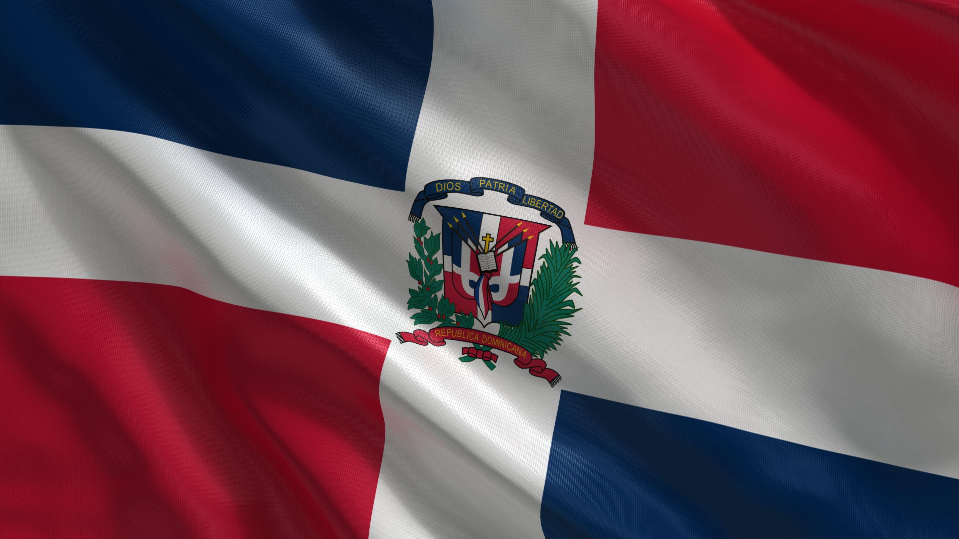 Bandera, republica dominicana, flag, bandera republica dominicana