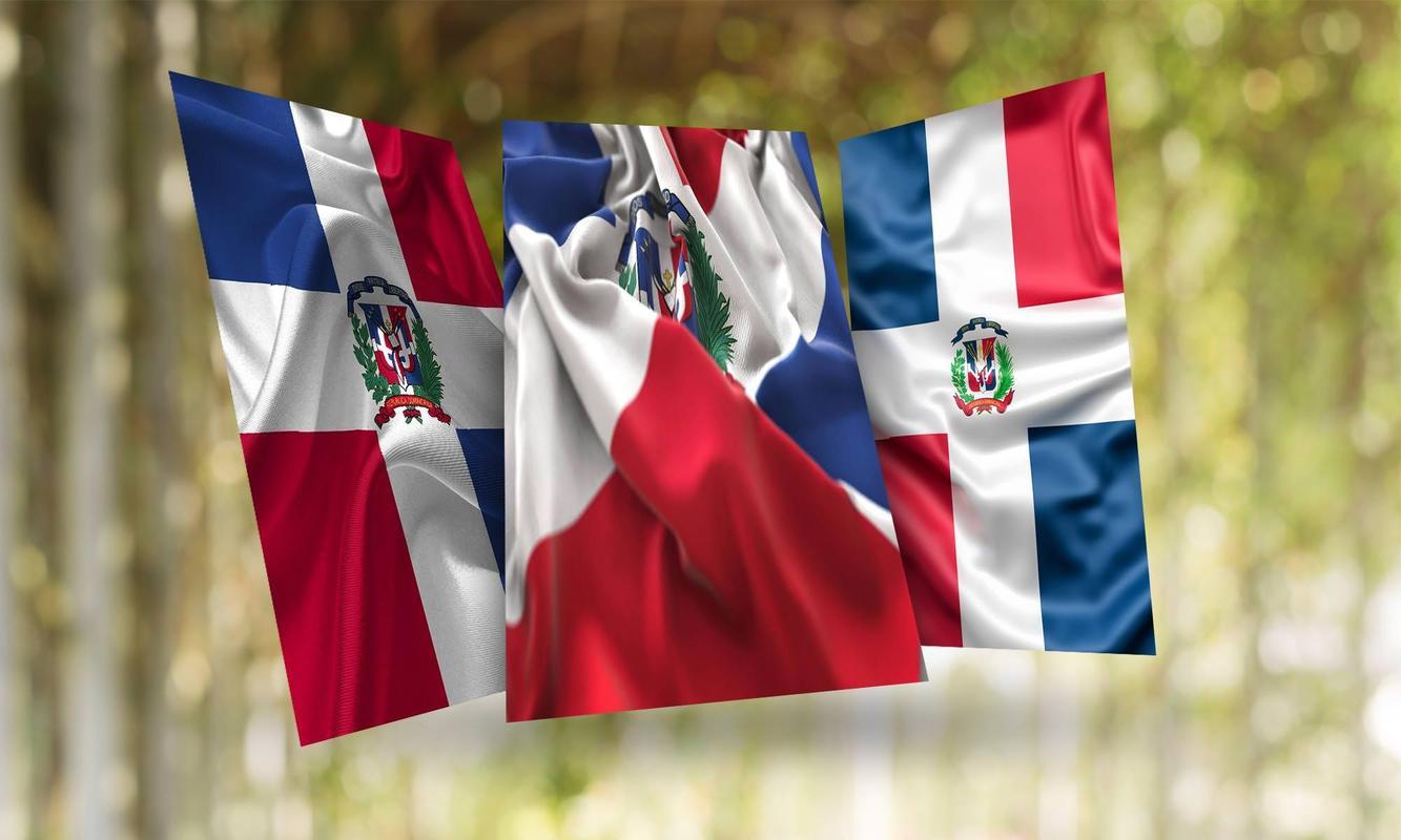 Dominican Republic Flag Wallpaper for Android
