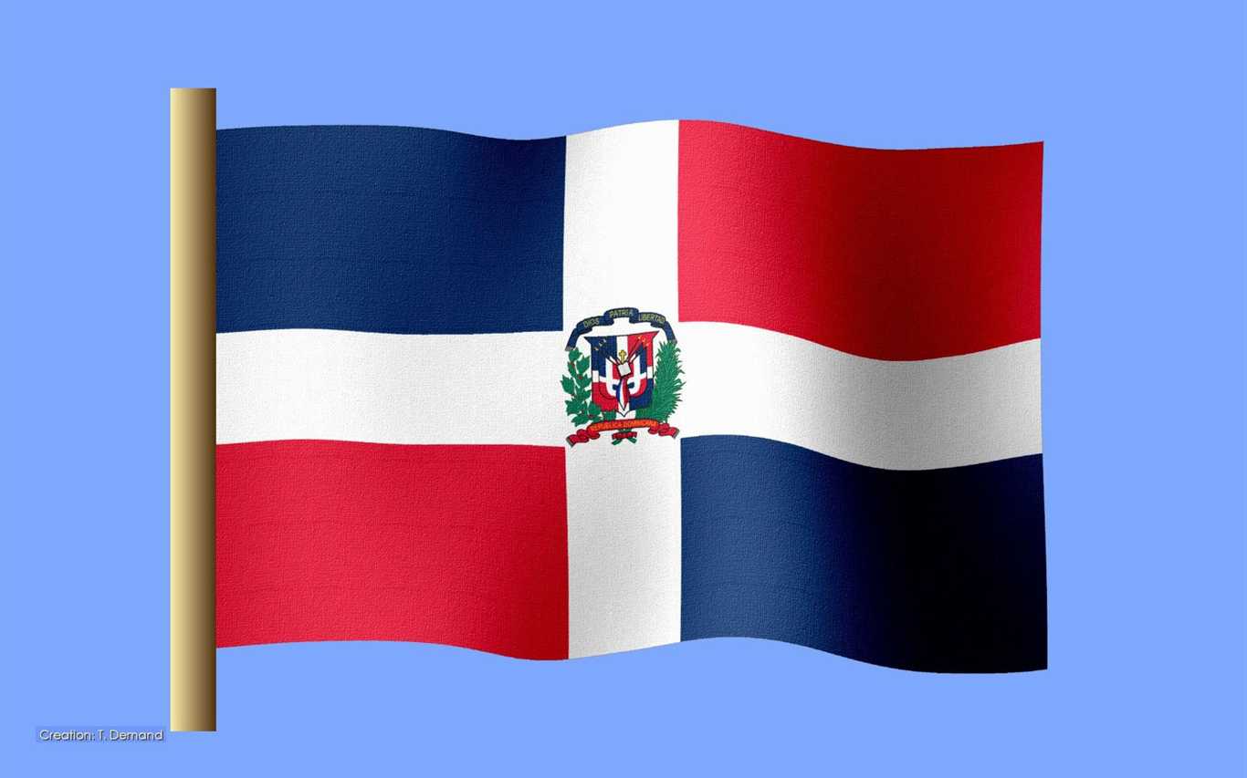 Download Dominican Flag Wallpaper on HD Wallpaper Page