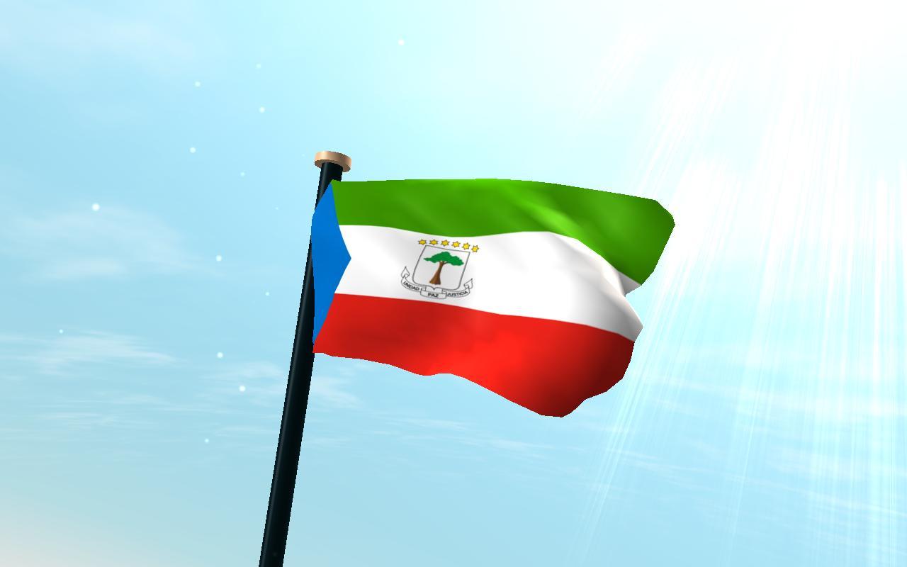Equatorial Guinea Flag 3D Free for Android