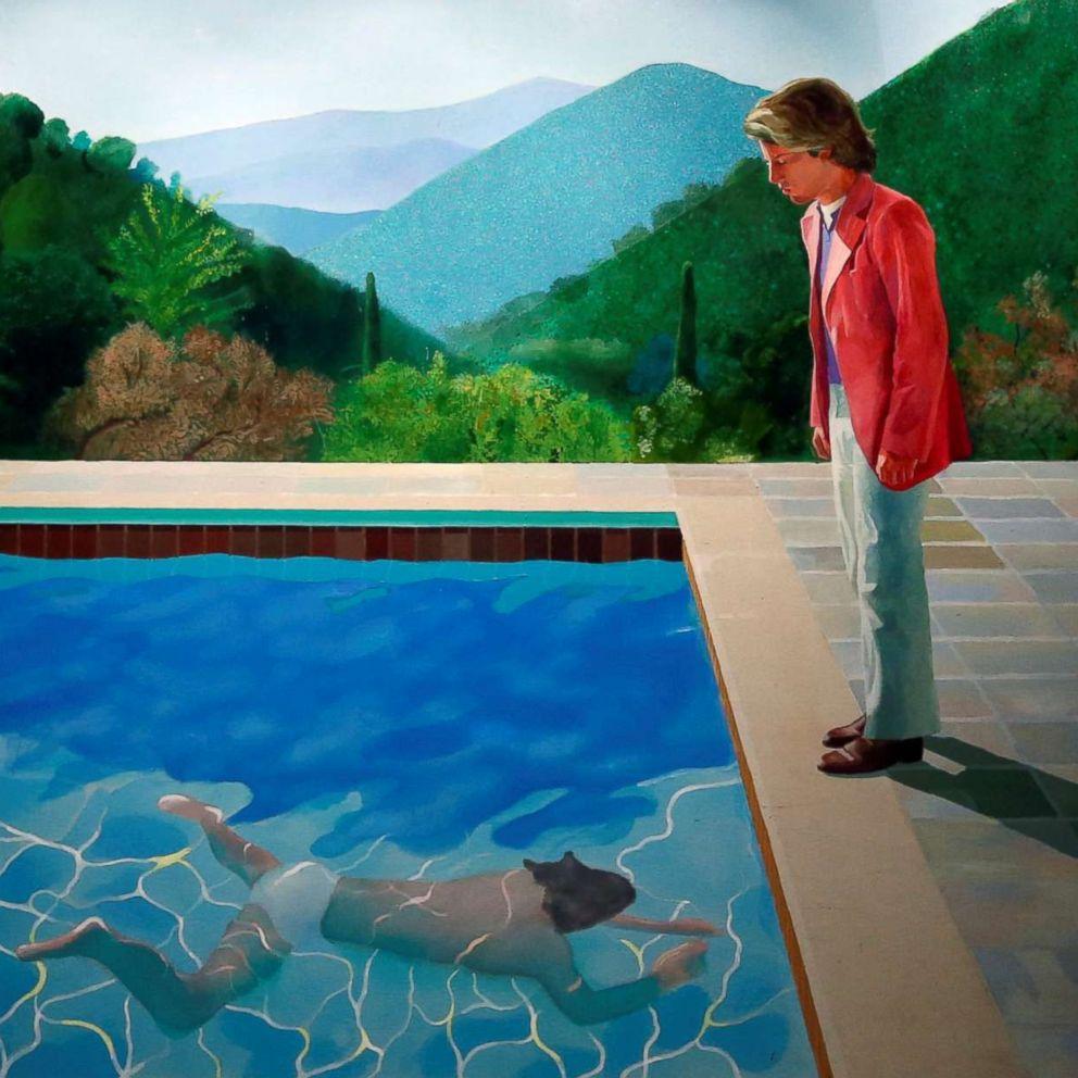 David Hockney's 'Portrait of an Artist Pool with Two Figures