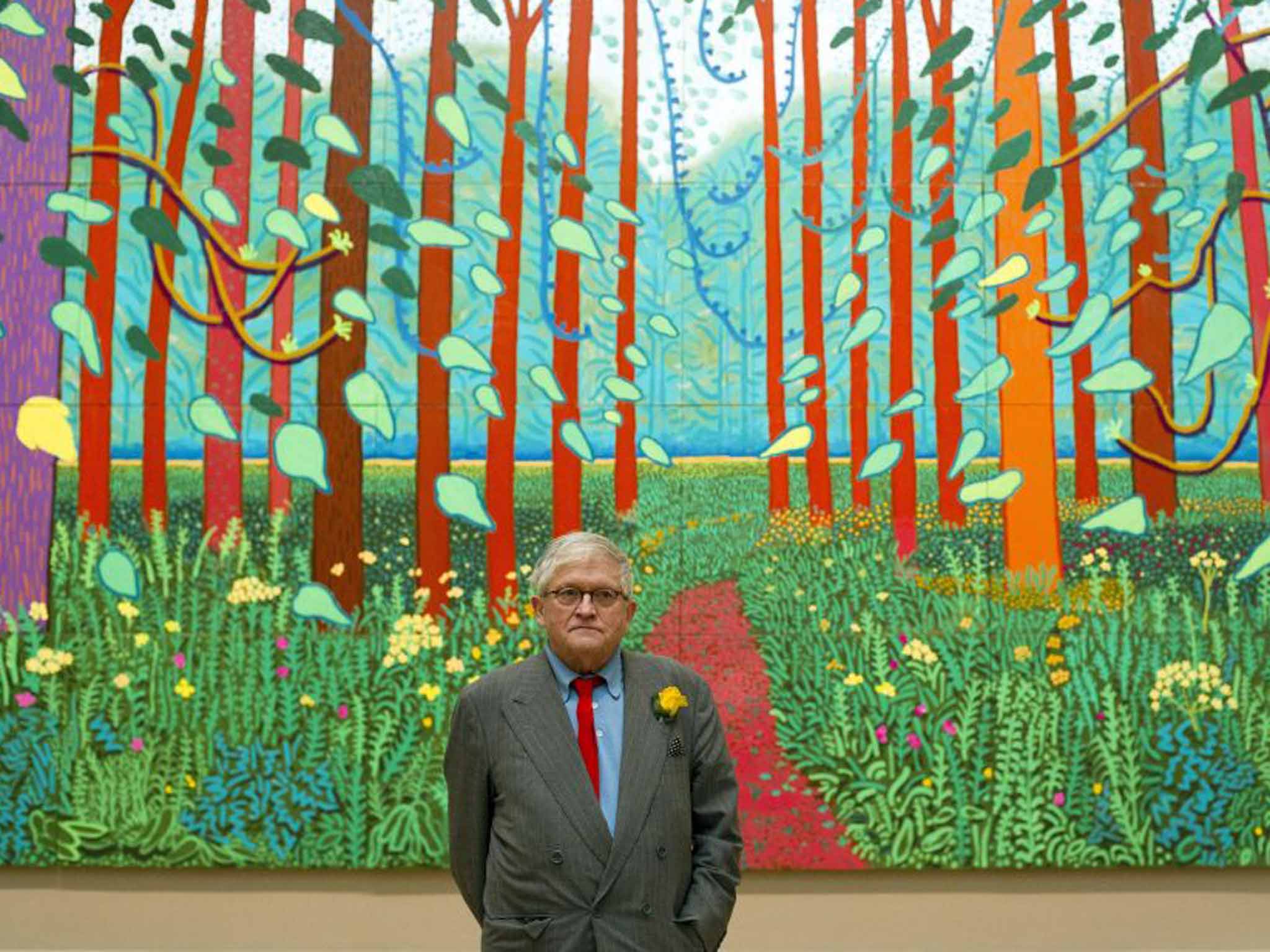 David Hockney is pro fracking: 'We can go on and on about oil, but