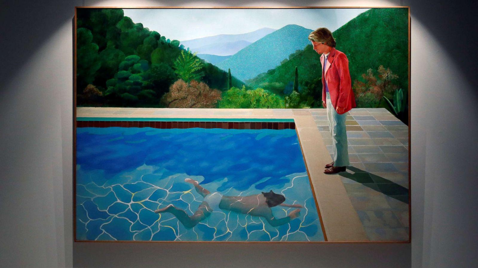 David Hockney's 'Portrait of an Artist Pool with Two Figures