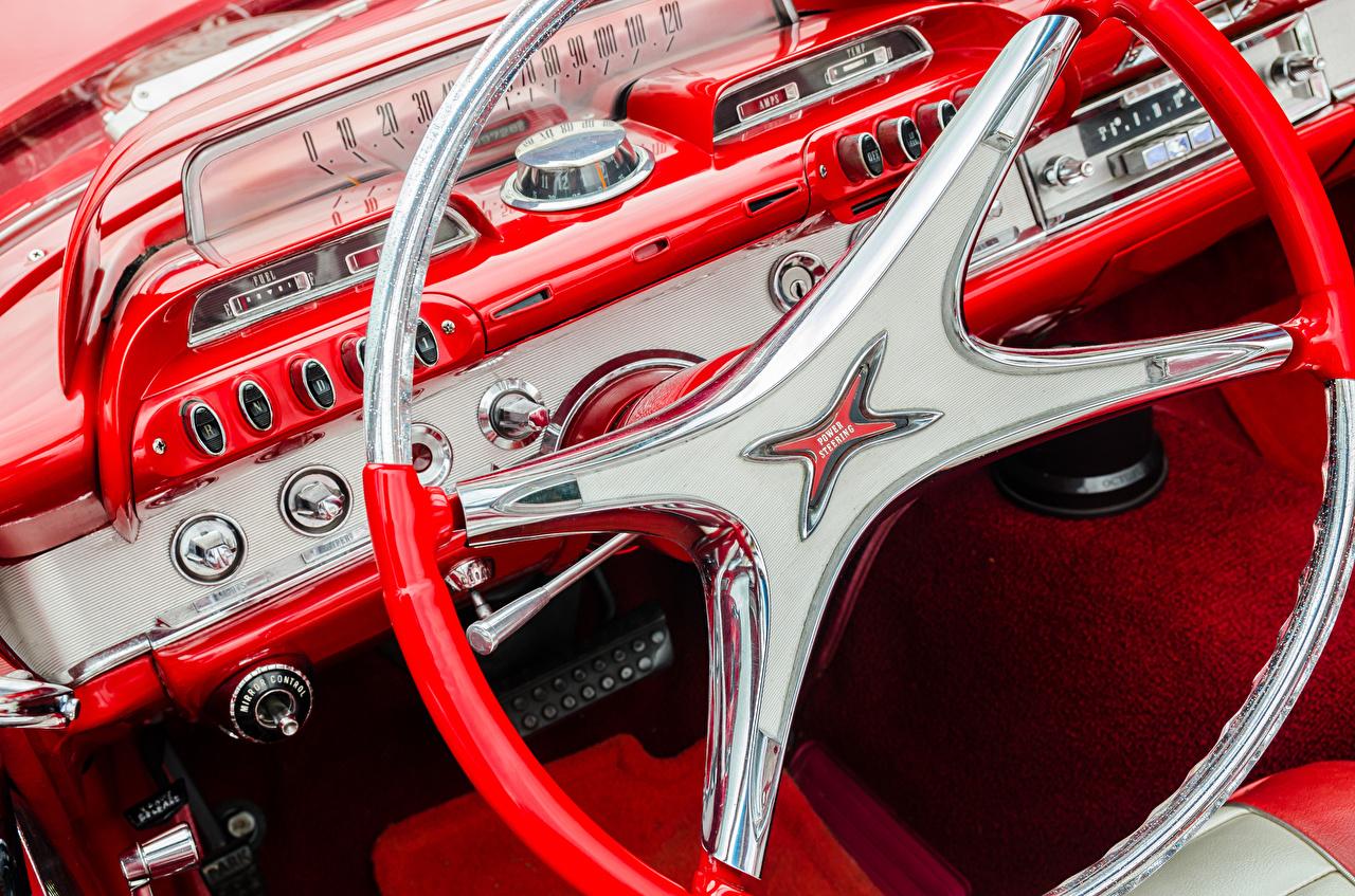 Wallpaper Dodge Salons Driving wheel 1960 Vintage automobile