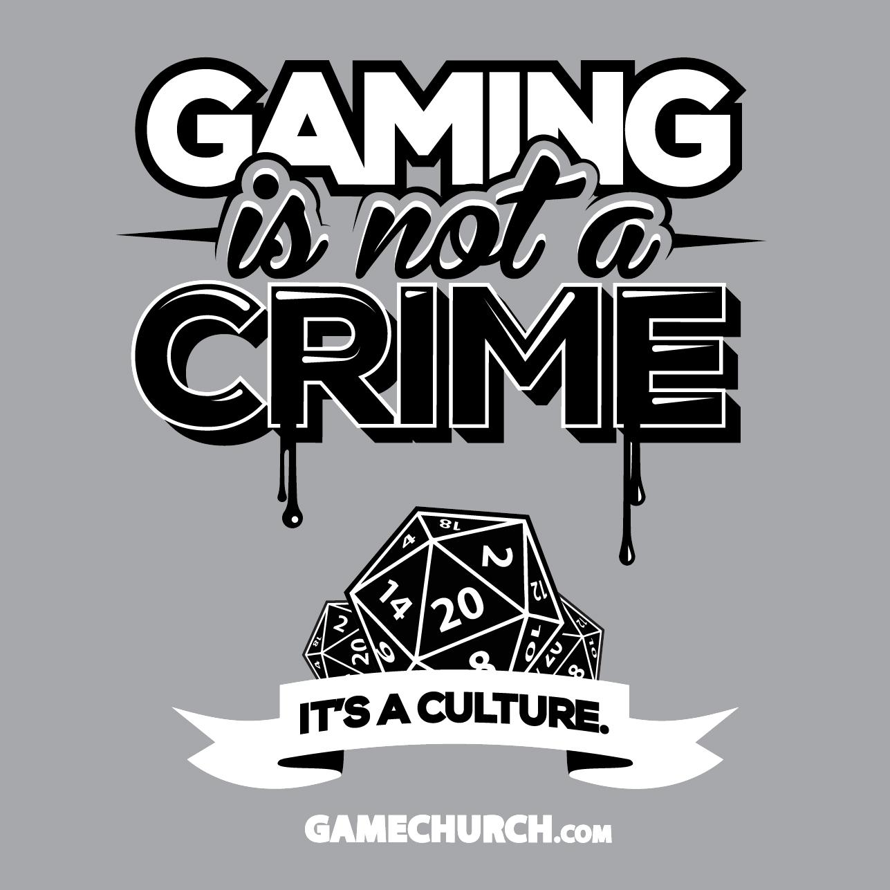 Gaming Is Not a Crime Clip Art