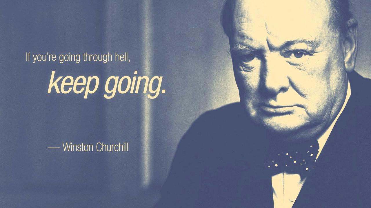 Winston Churchill Quote HD Wallpaper Wallpaper HD
