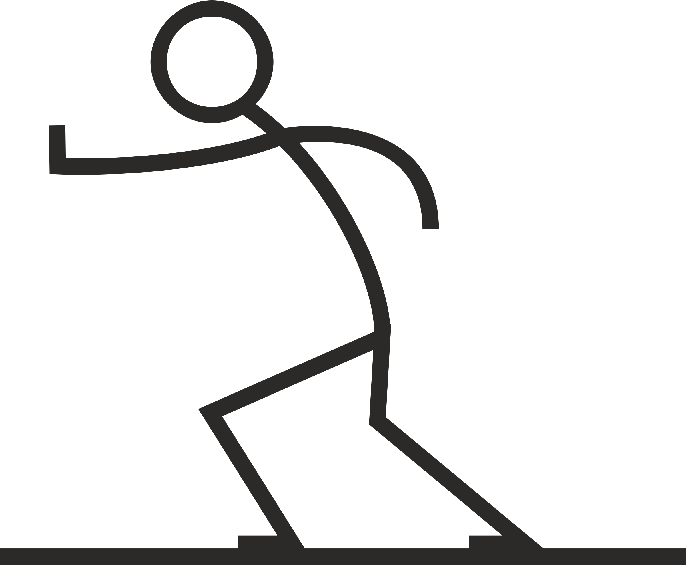 Stick Man Running Transparent & PNG Clipart Free Download