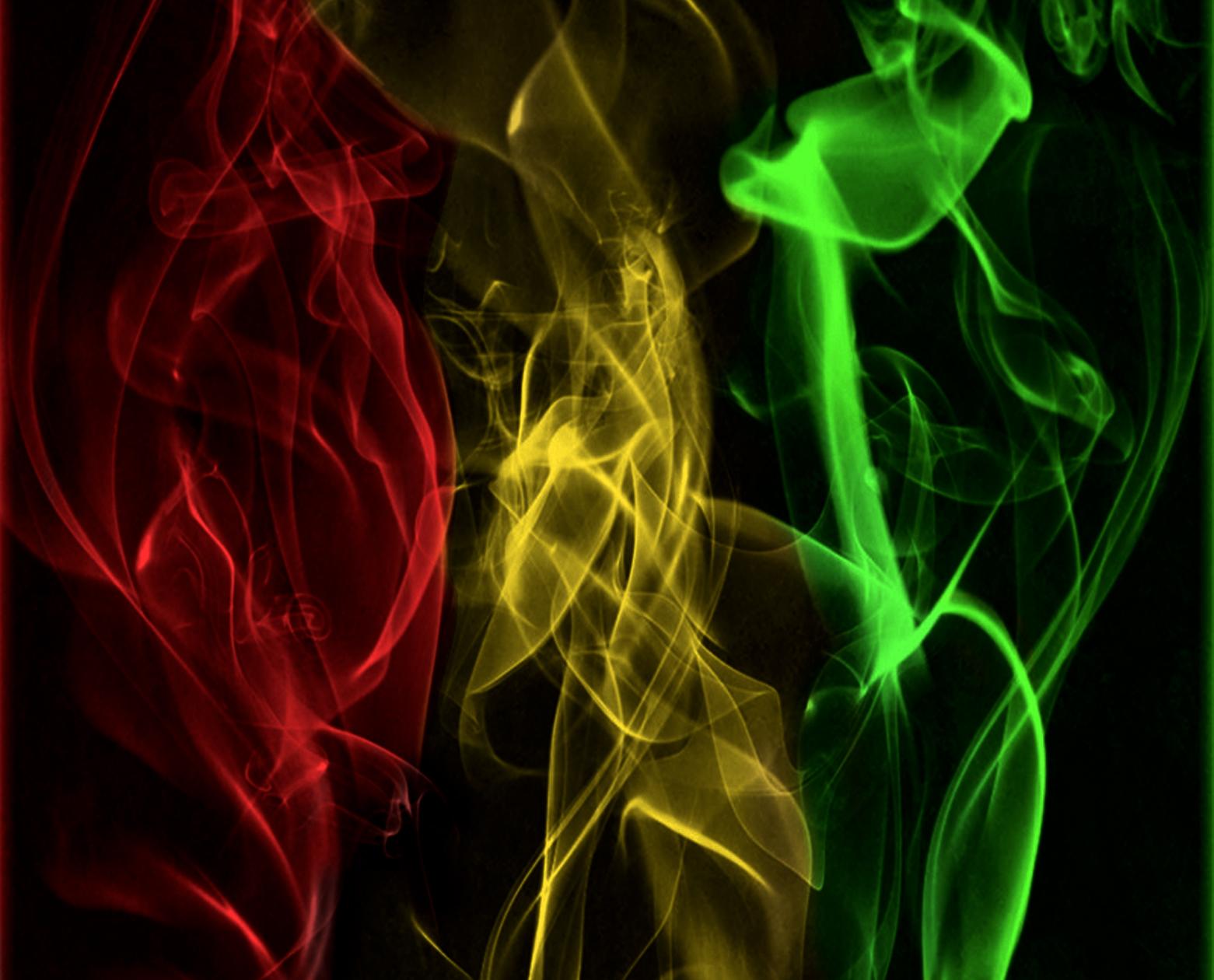 Rasta Colored Smok HD Wallpaper, Background Image
