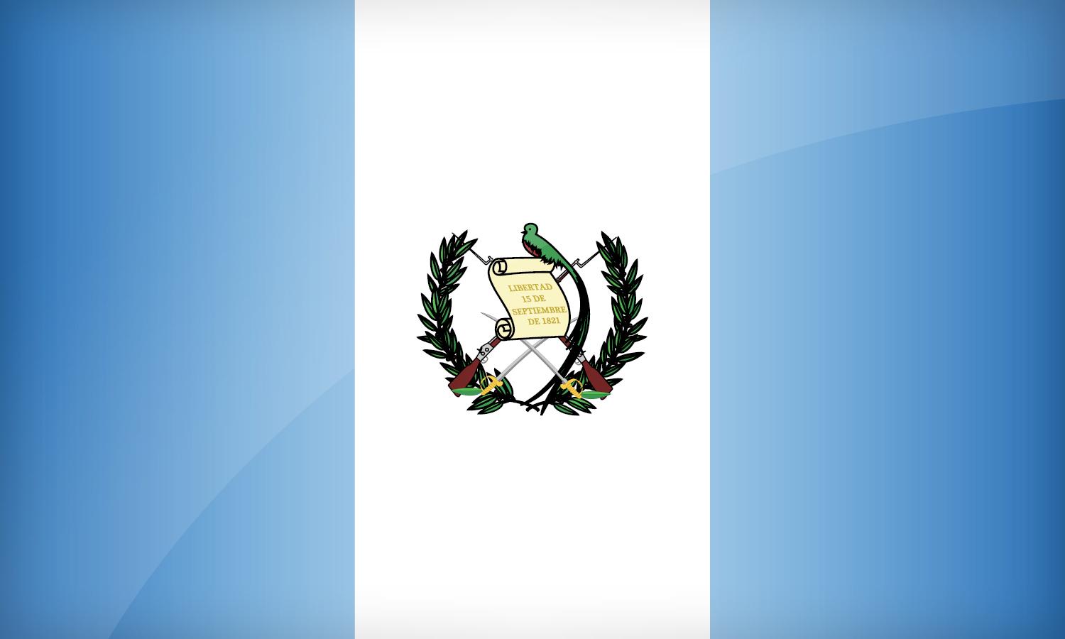 Printable Flag Of Guatemala