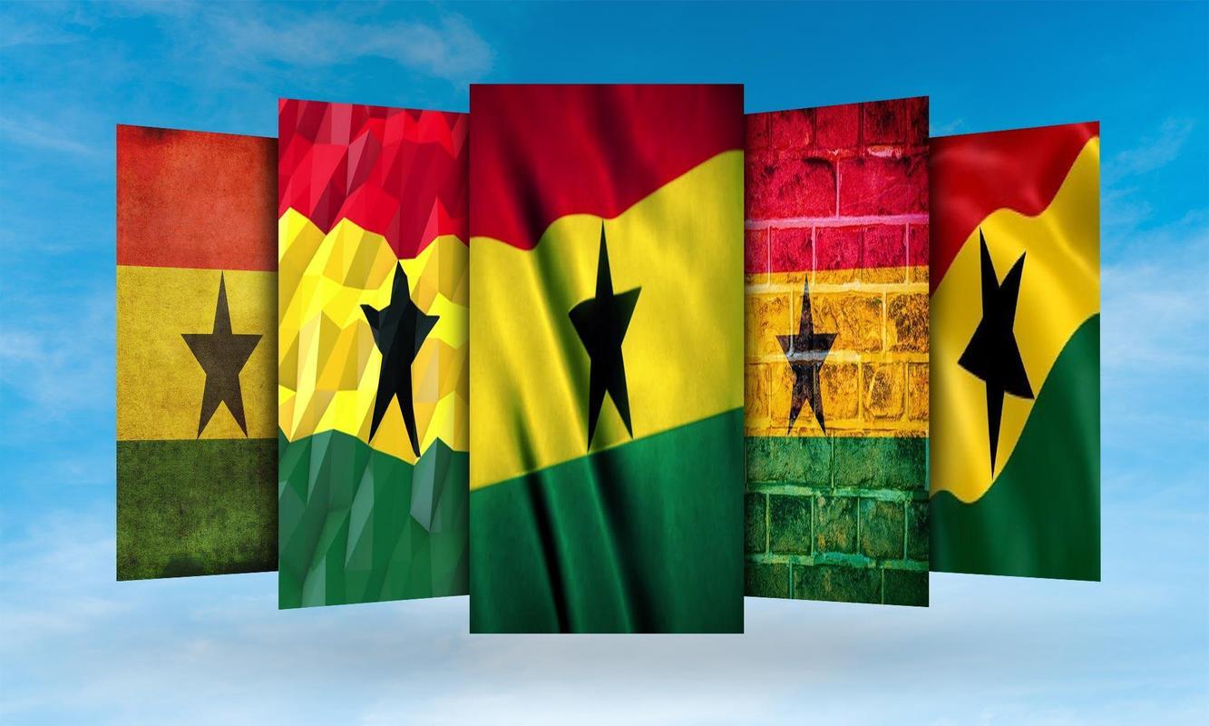 Ghana Flag Wallpaper for Android