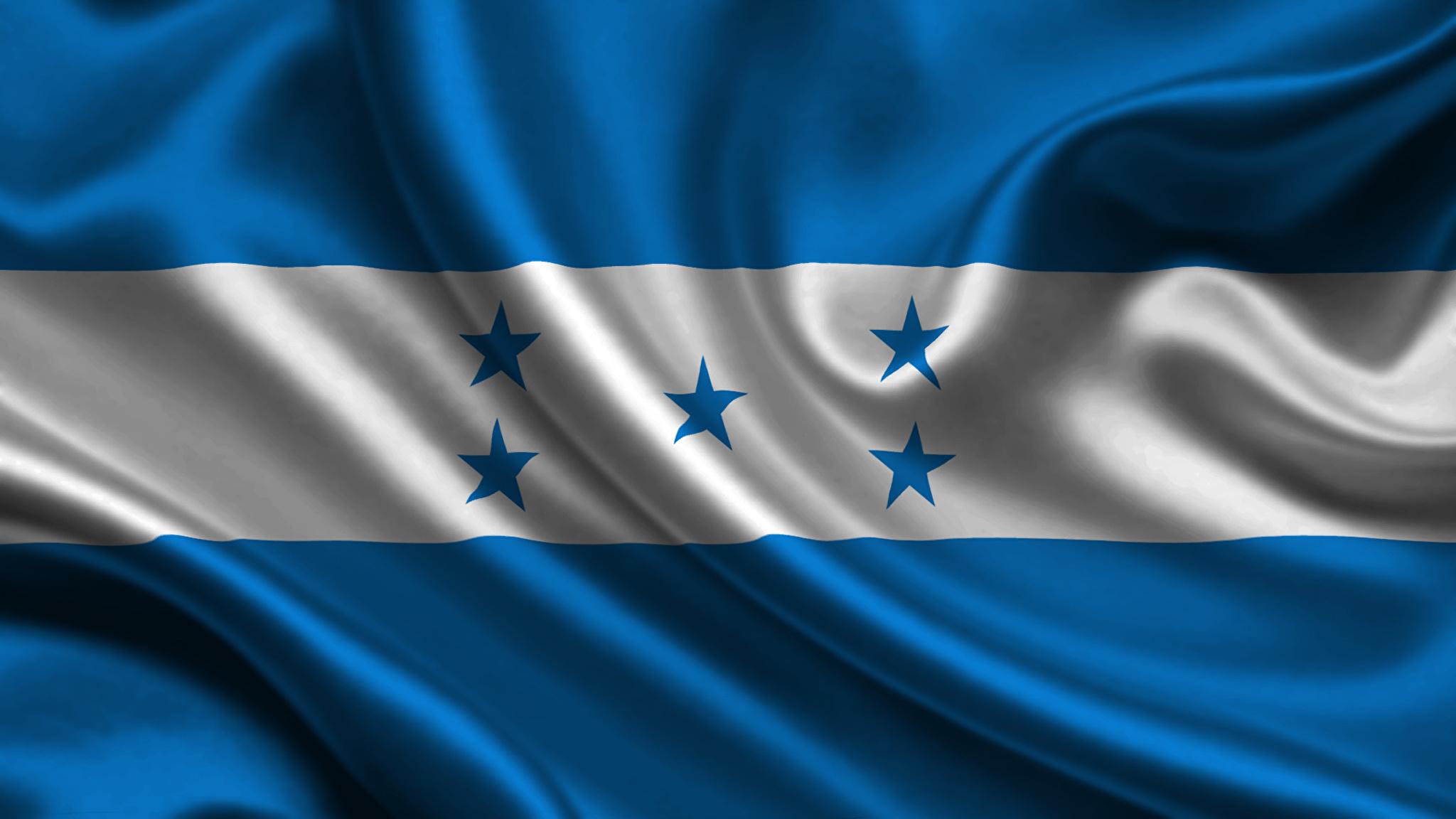 Wallpaper Honduras Flag Stripes 2048x1152