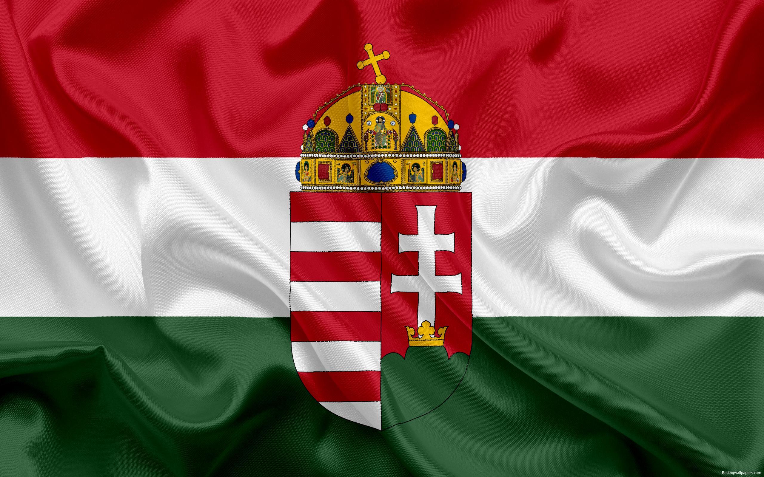Download wallpaper Hungary national football team, emblem, logo