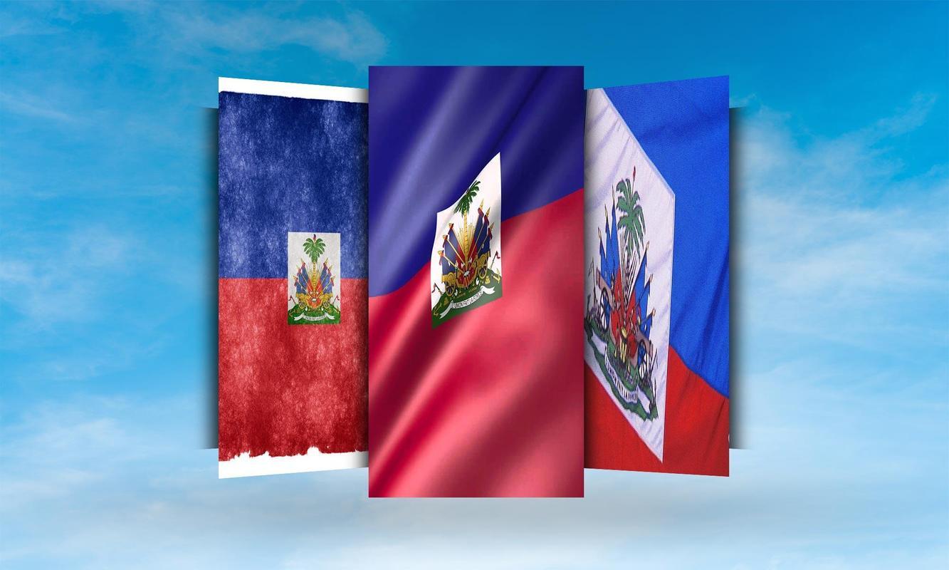 Haiti Flag Wallpaper for Android