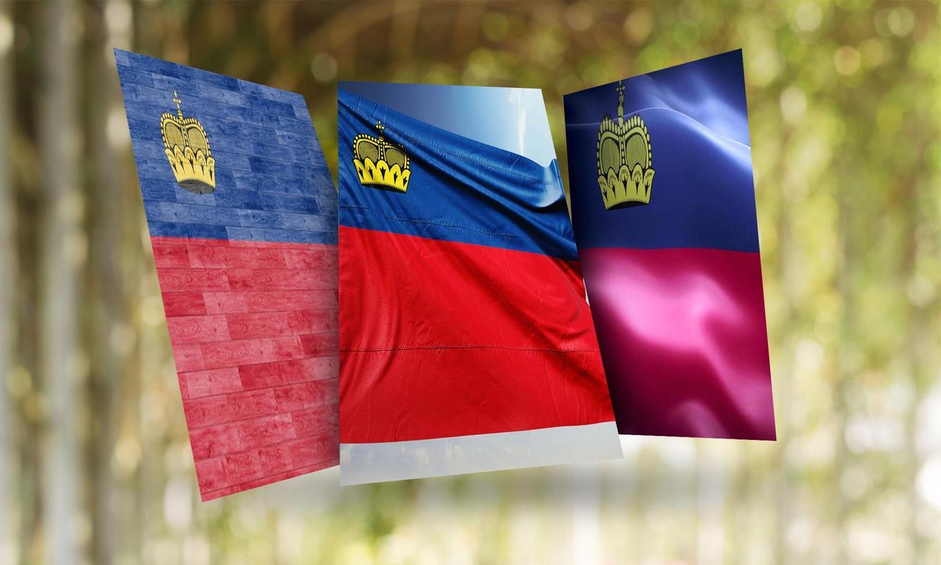 Liechtenstein Flag Wallpaper for Android