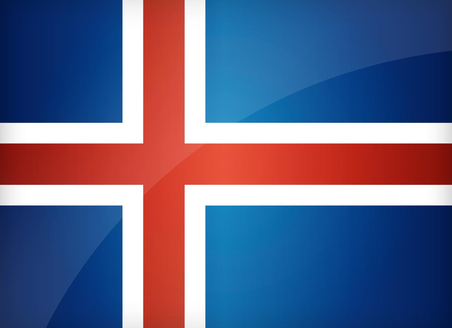 Flag of Iceland. Find the best design for Icelander Flag