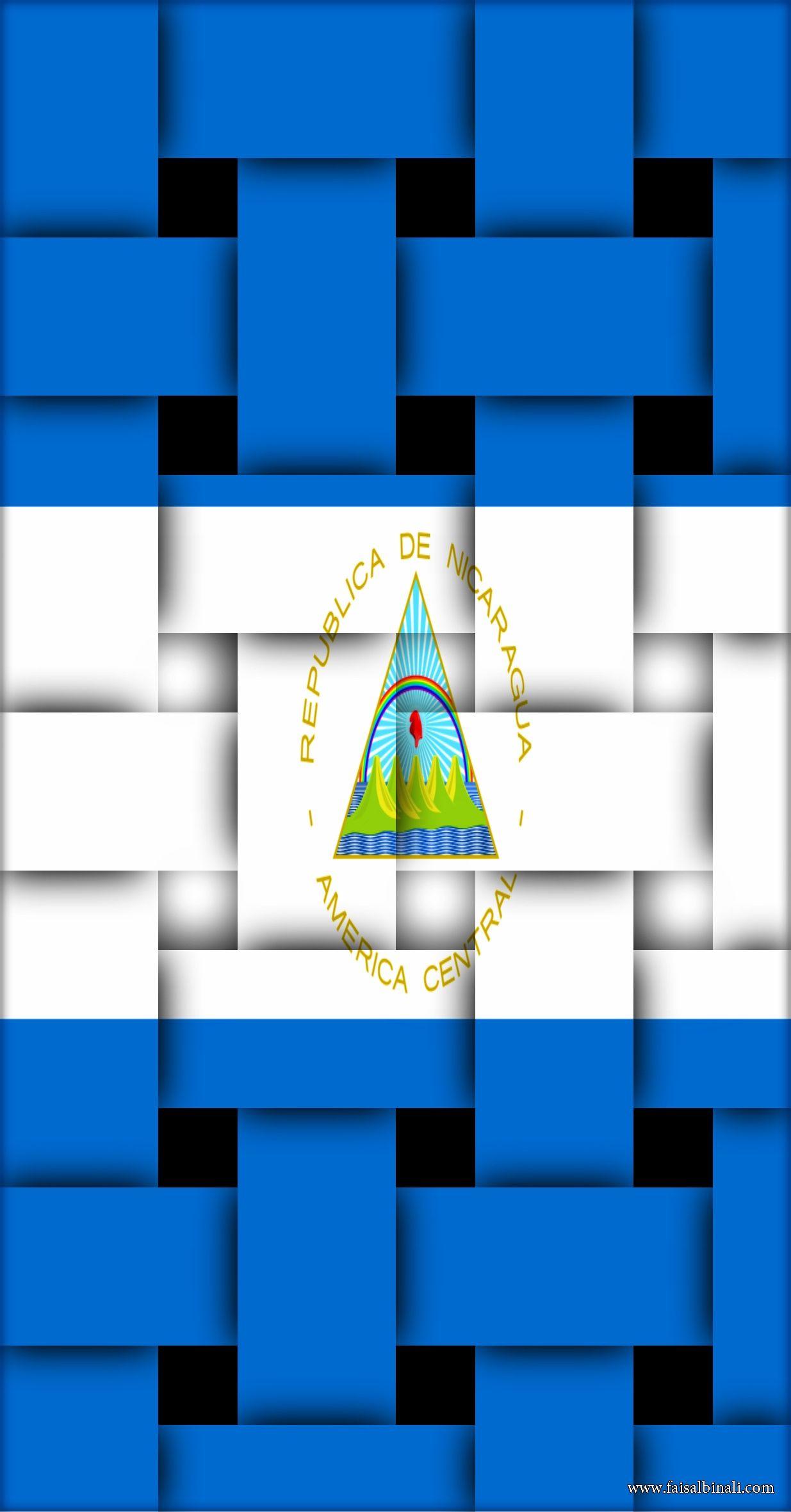 nicaragua #flag #HD #Wallpaper #for #smartphones #and #tablets
