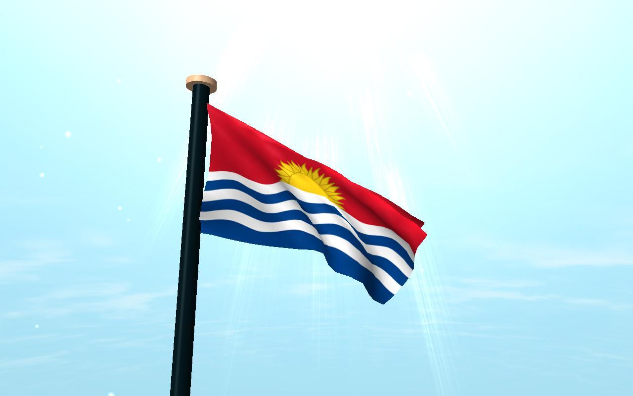 Kiribati Flag 3D Free for Android
