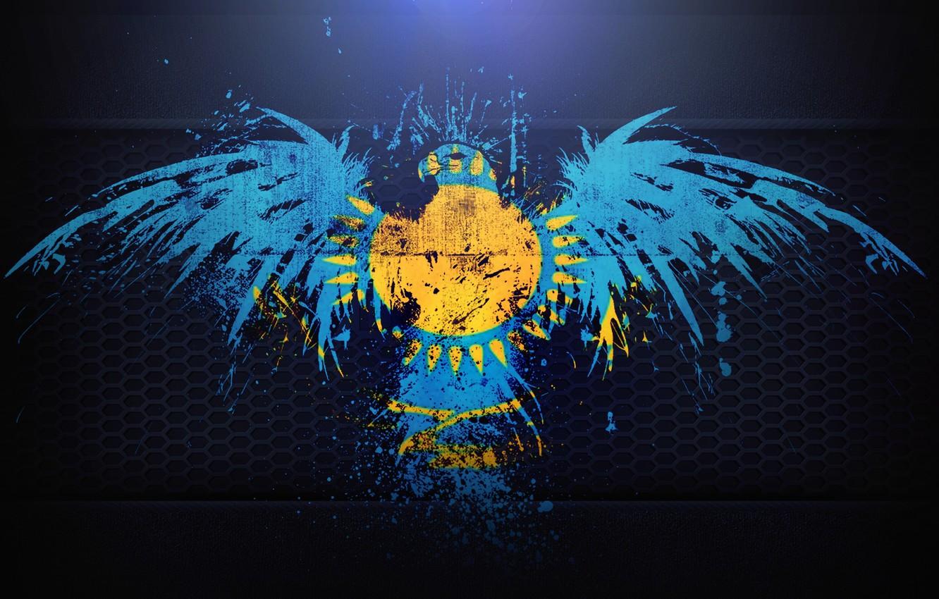 Wallpaper #Kazakhstan, #Kazakhstan, #Flag image for desktop