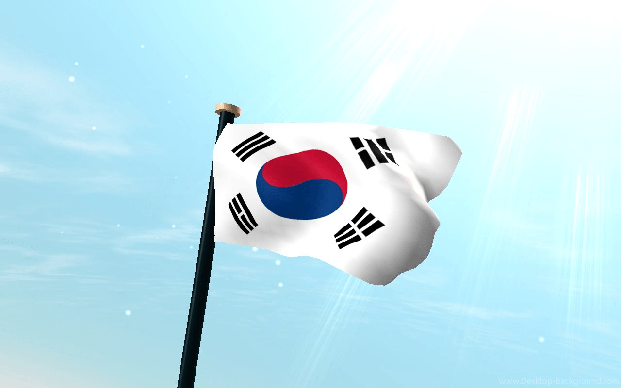South Korea Flag 3D Wallpaper Android Apps On Google Play Desktop