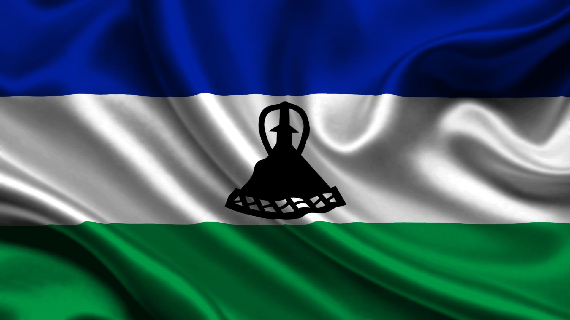 Picture Lesotho Flag Stripes 1920x1080