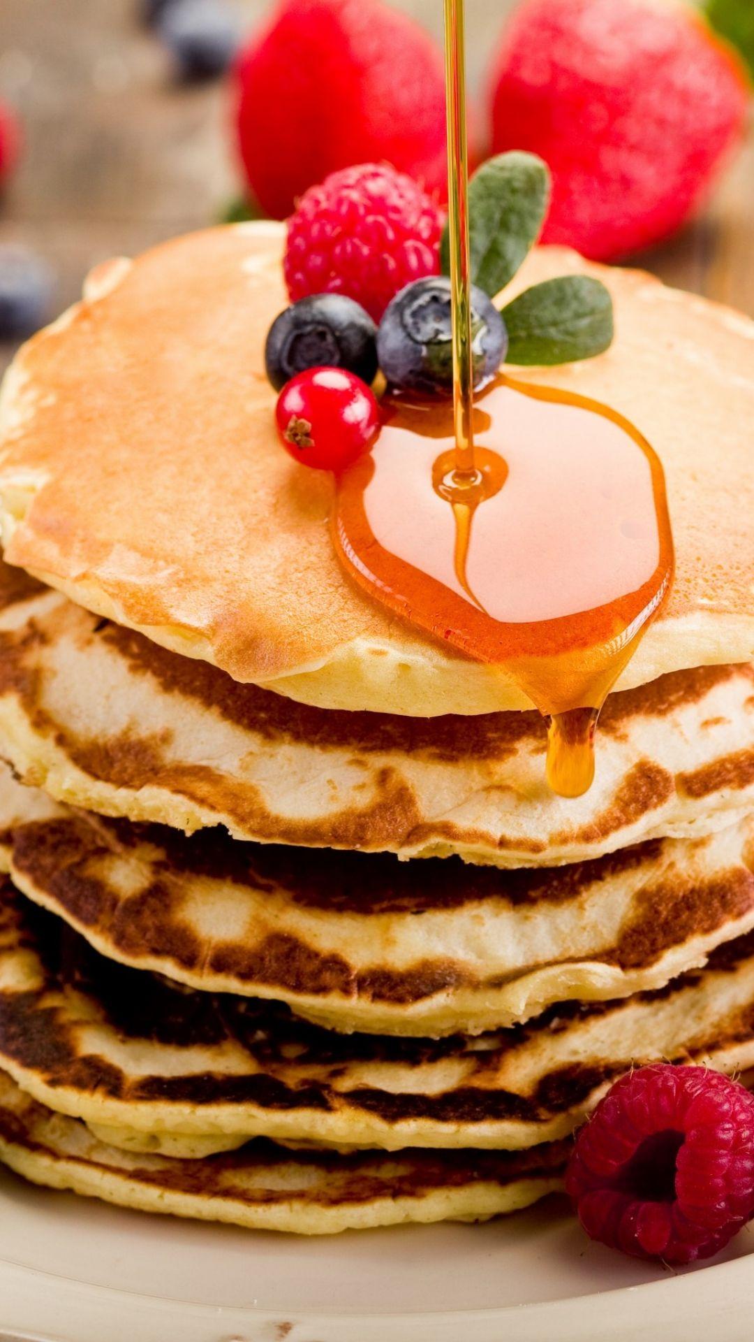 Pancake to see more #yummy #food wallpaper