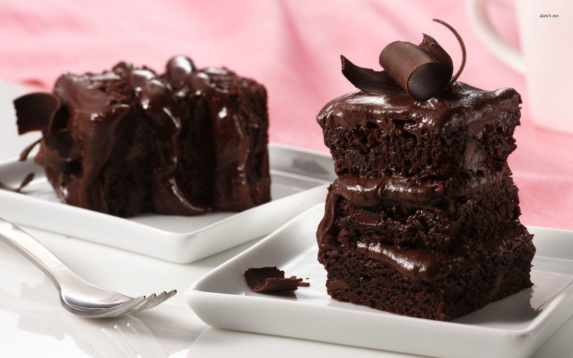 Yummy chocolate cake wallpaper wallpaper