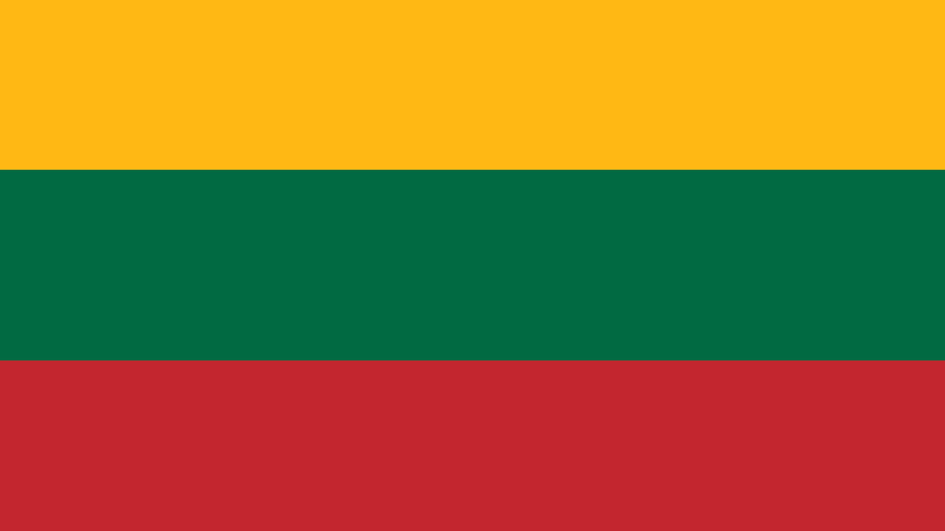 Lithuania Flag UHD 4K Wallpaper