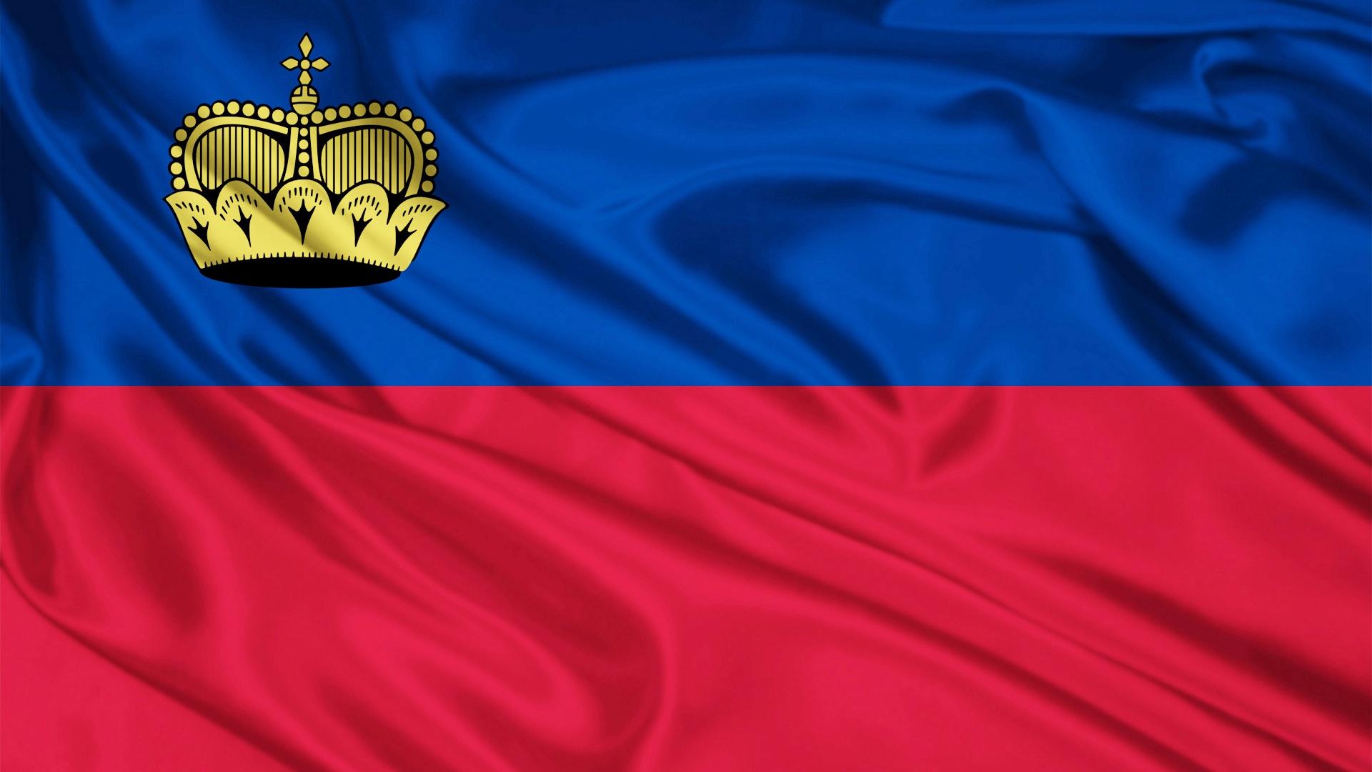 Liechtenstein flag desktop PC and Mac wallpaper