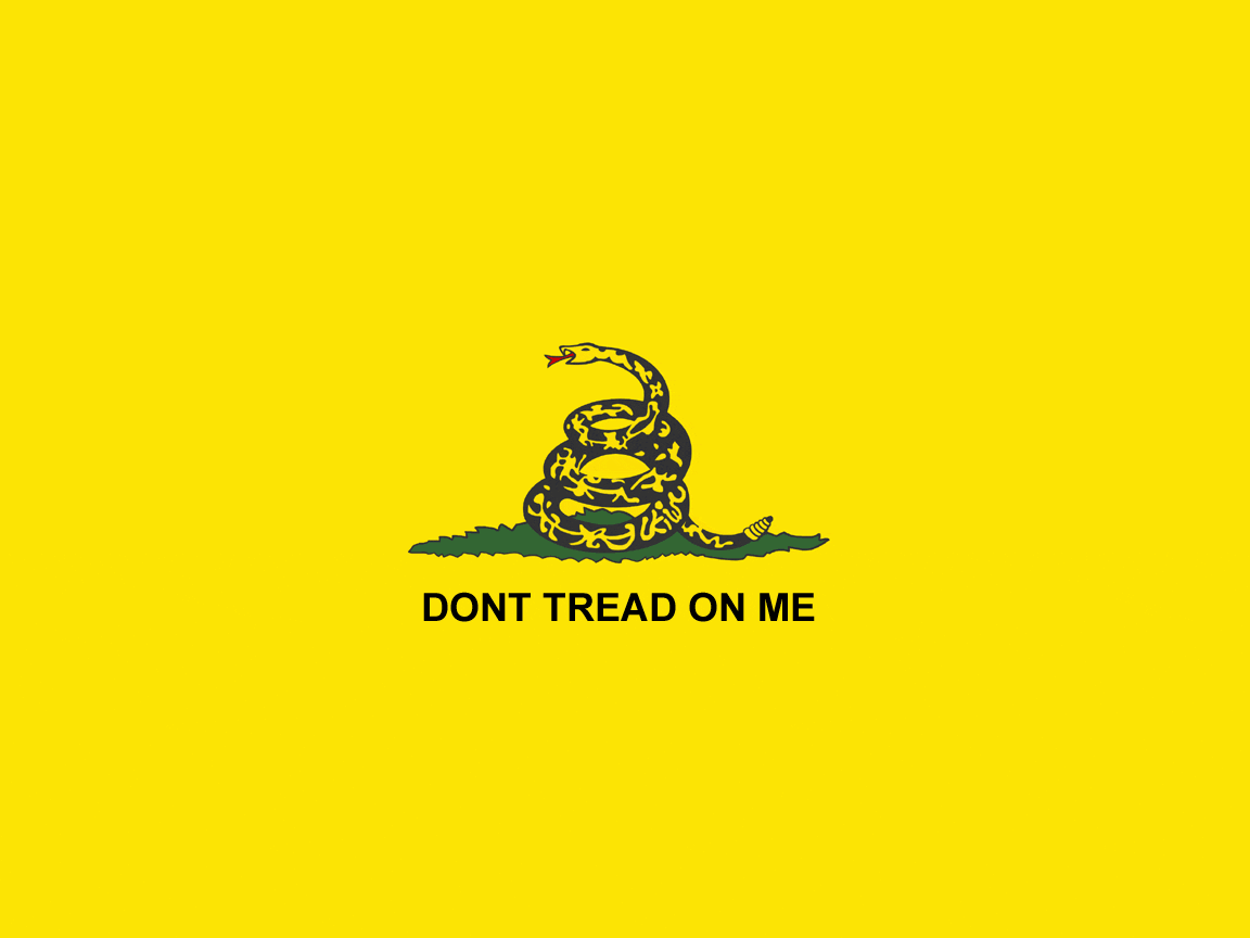 Don't Tread On Me Flag Wallpapers.