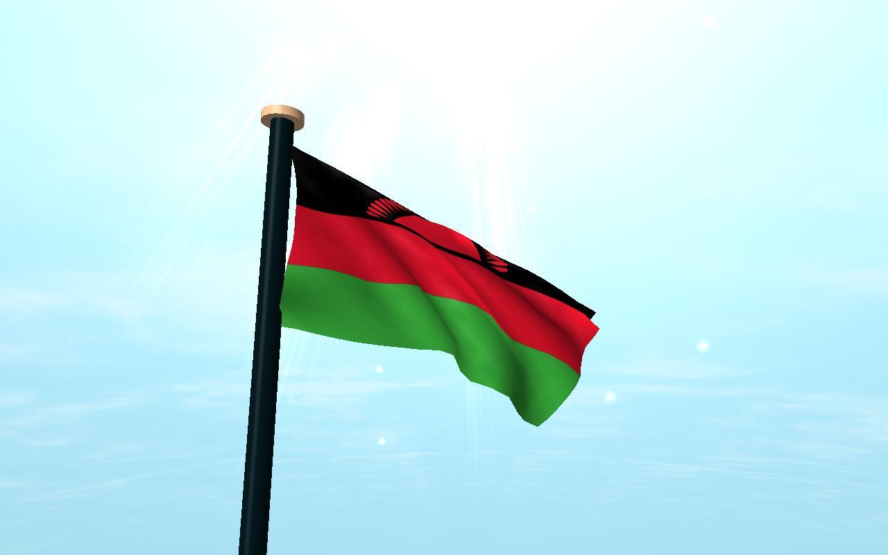 Malawi Flag 3D Free Wallpaper for Android