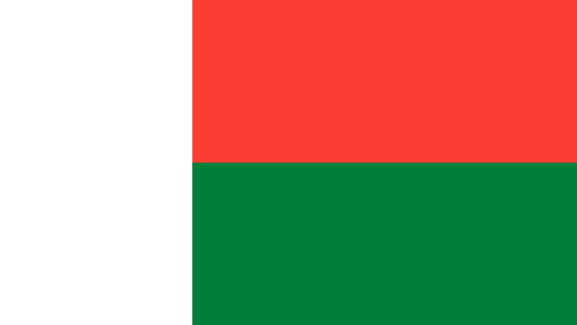Madagascar Flag, High Definition, High Quality, Widescreen