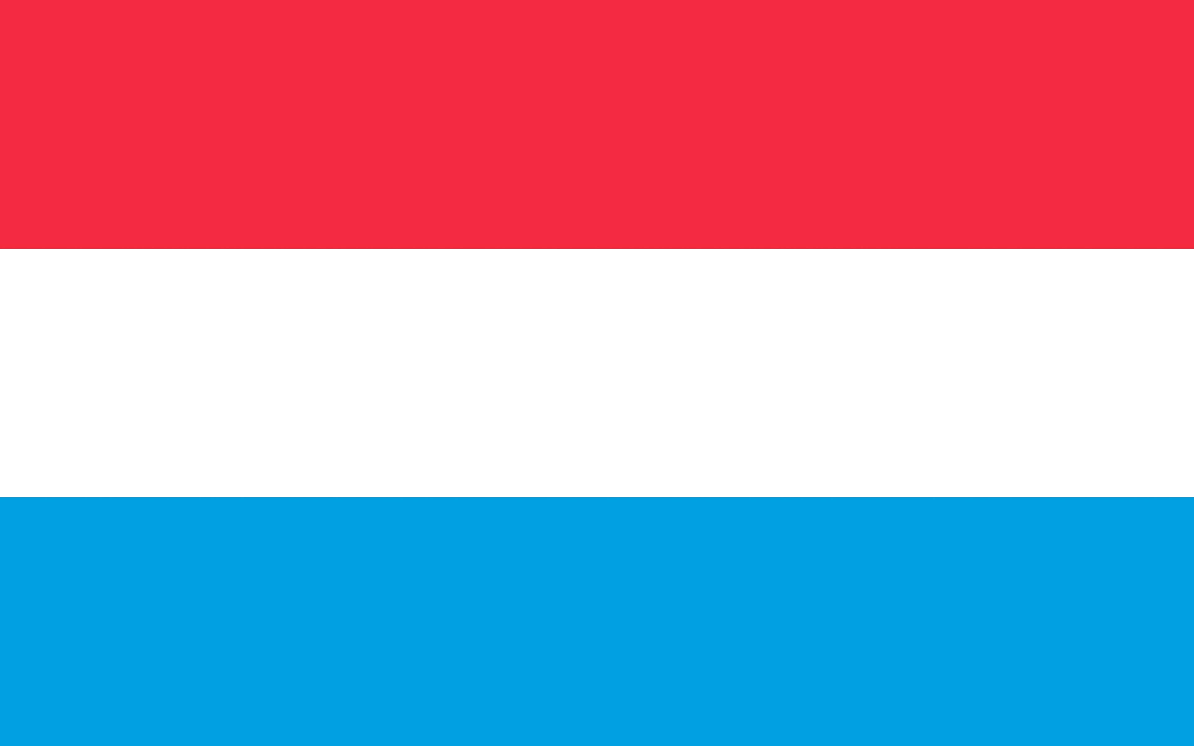 Photos Luxembourg Flag Stripes 3840x2400