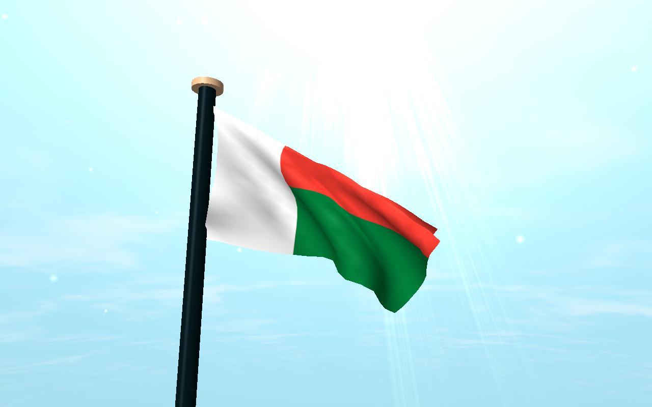 Madagascar Flag 3D Free for Android