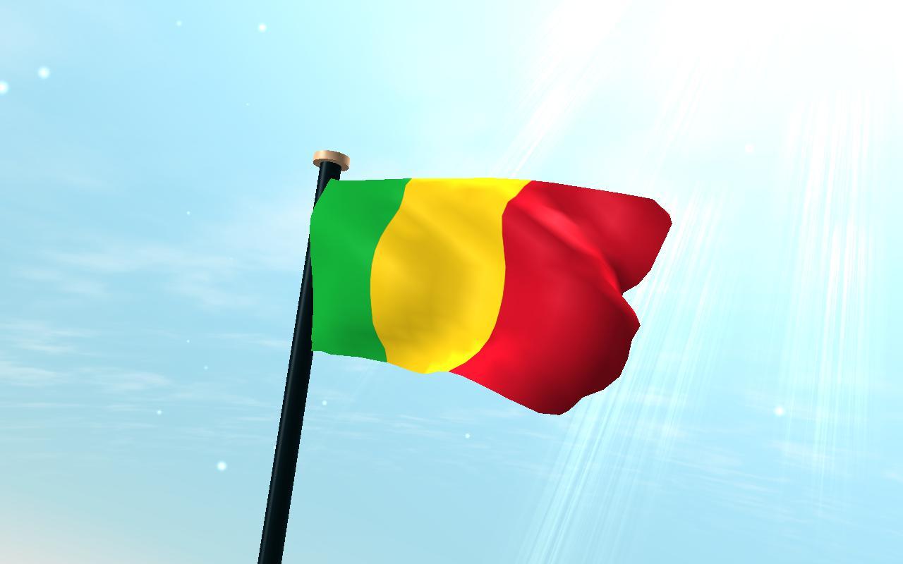 Mali Flag 3D Free Wallpaper for Android