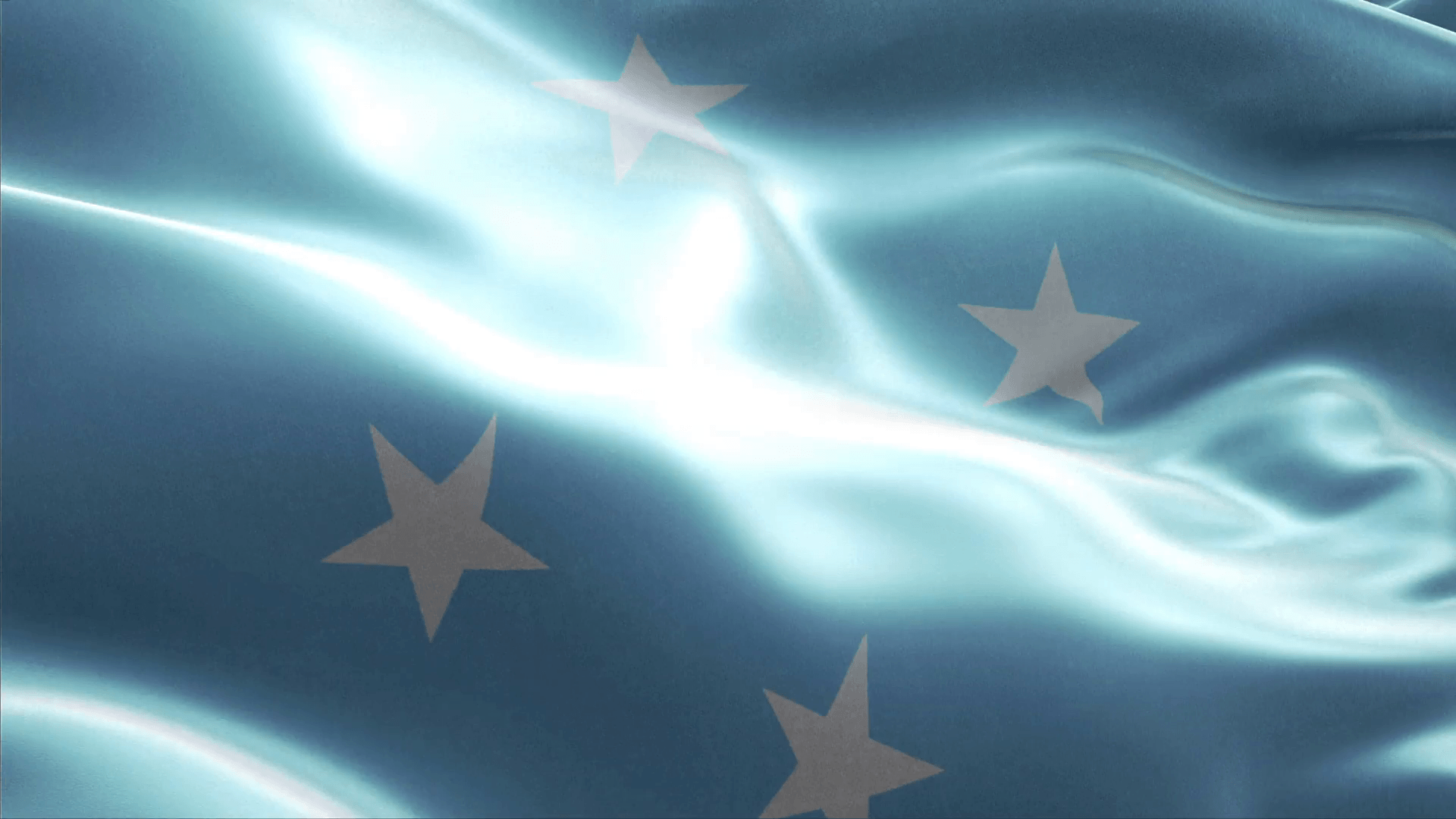 Country Flag Federated States of Micronesia Motion Background