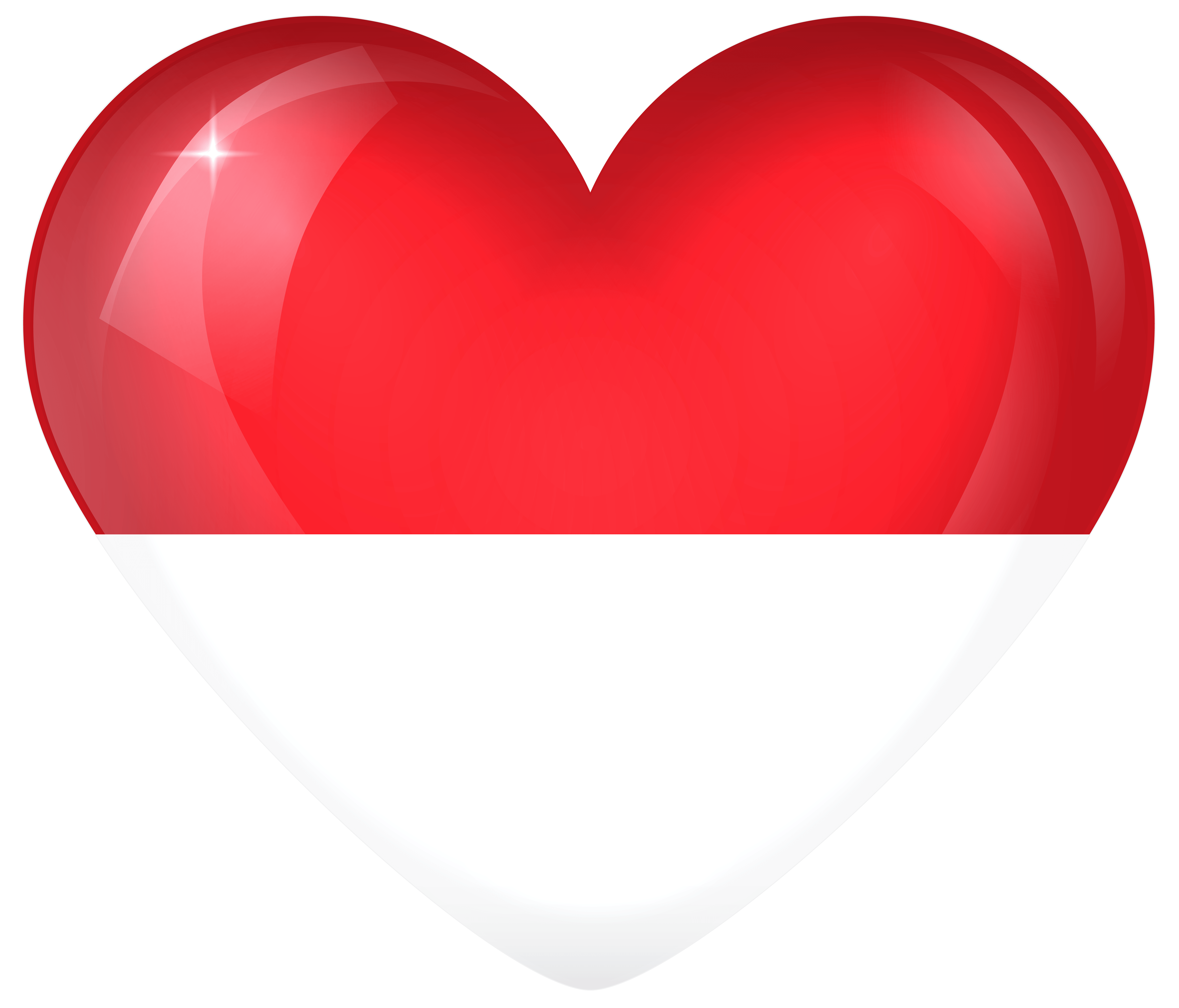 Monaco Large Heart Flag Quality
