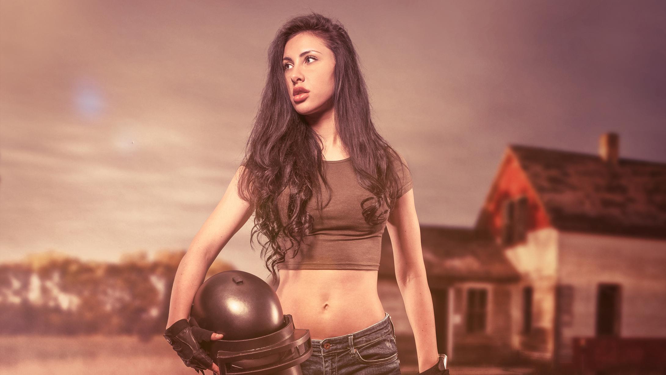 Pubg Girl Cosplay 4k, HD Games, 4k Wallpaper, Image, Background