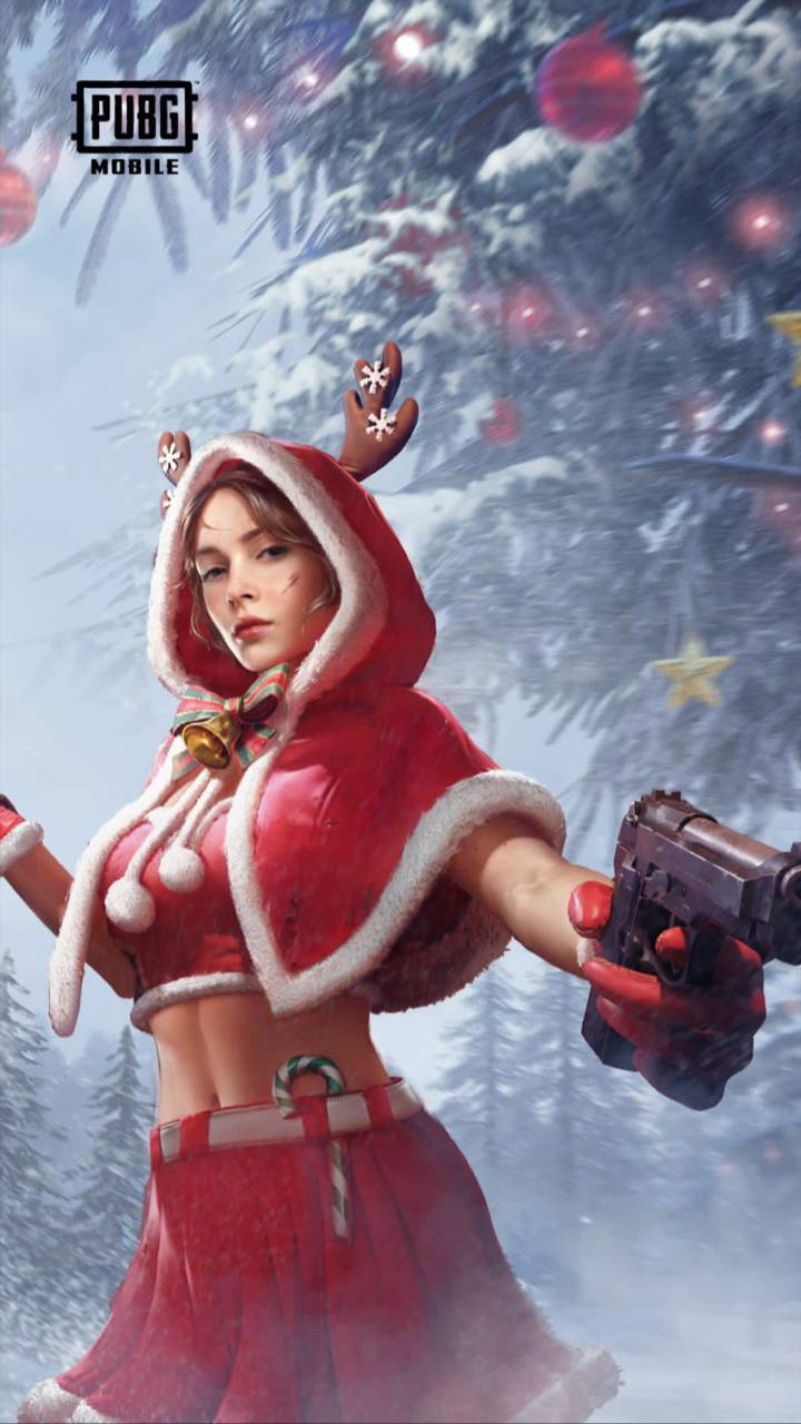 pubg mobile xmas Wallpaper