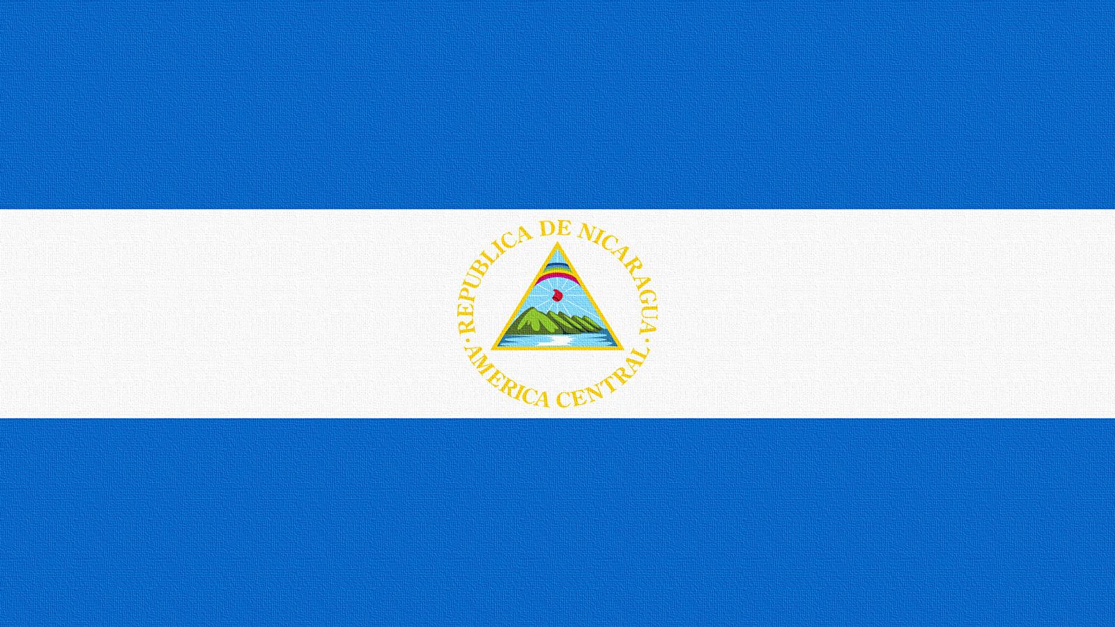 Photos Logo Emblem Nicaragua Flag Stripes 1600x900