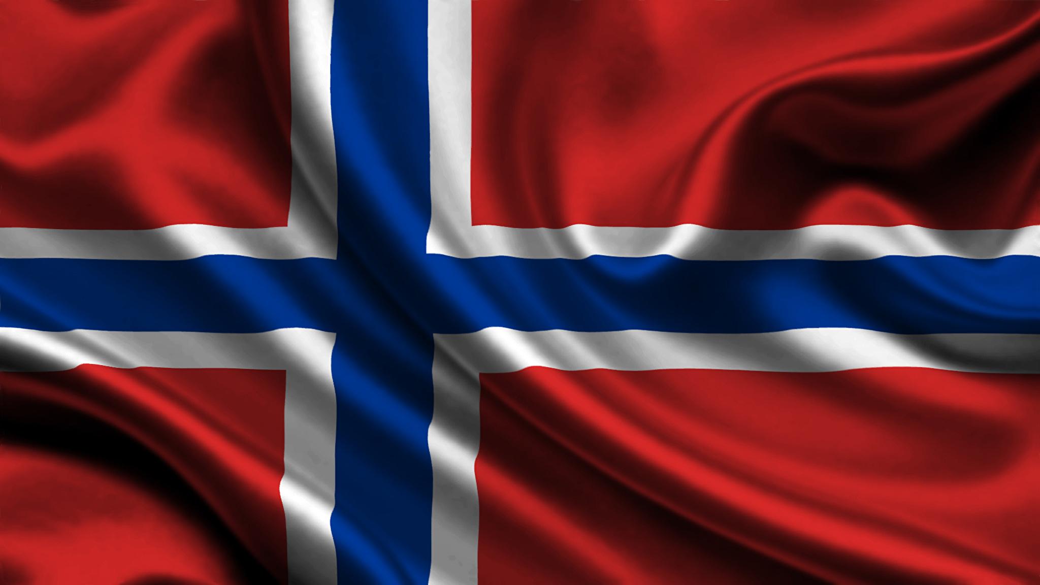 Photos Norway Flag Cross 2048x1152