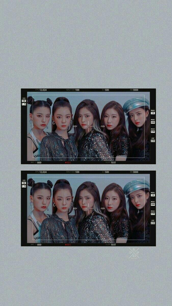 itzy wallpaper on pinned [inactive] wallpaper
