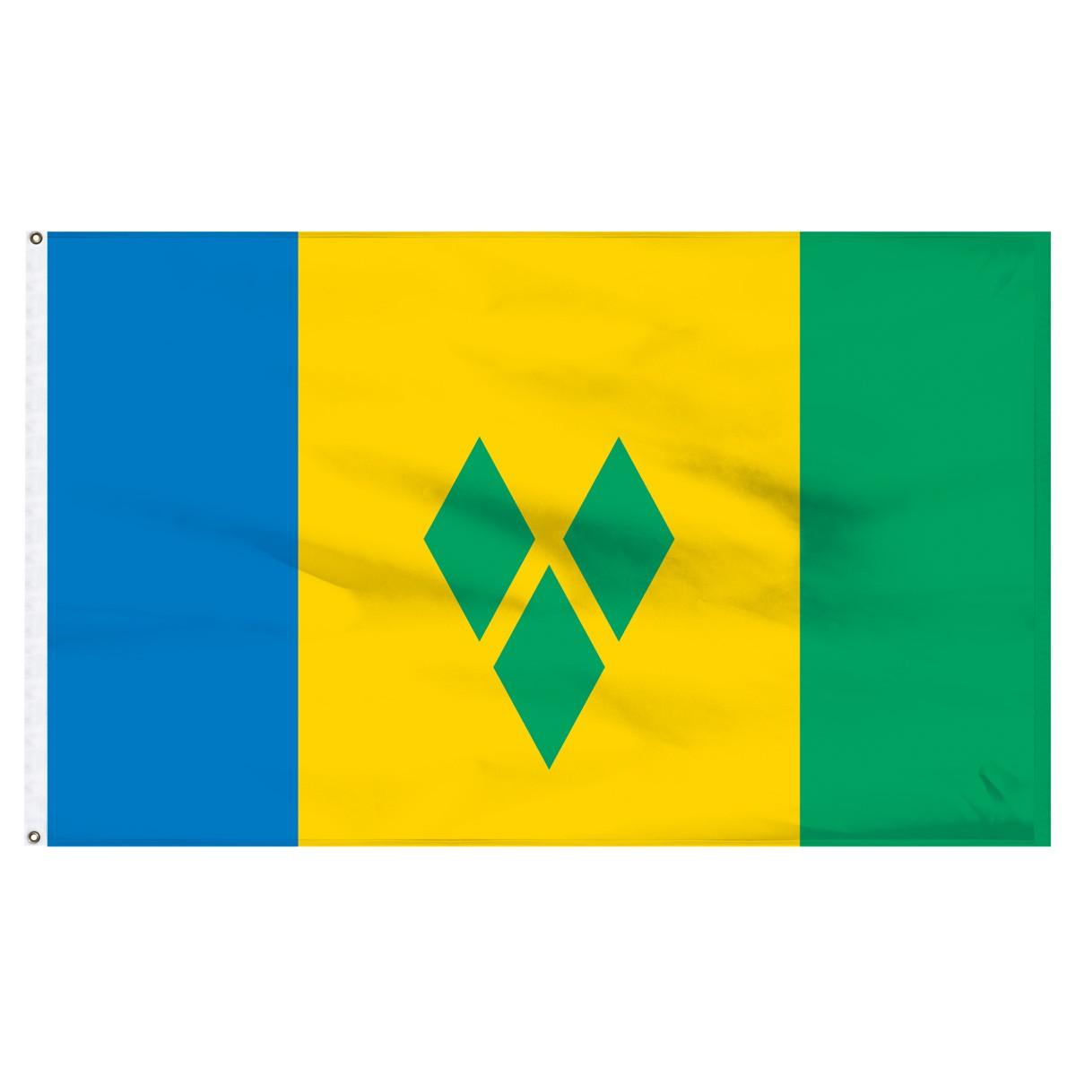 St Vincent And The Grenadines Flag Picture Of Flag Imageco.Org