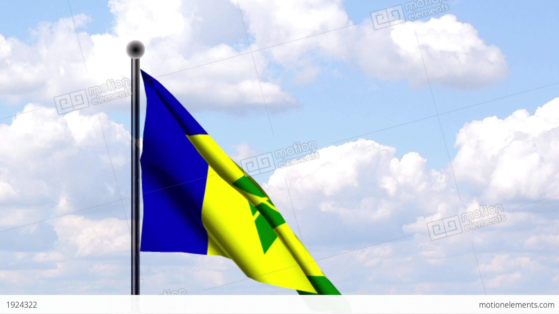 St Vincent And The Grenadines Flag Picture Of Flag Imageco.Org