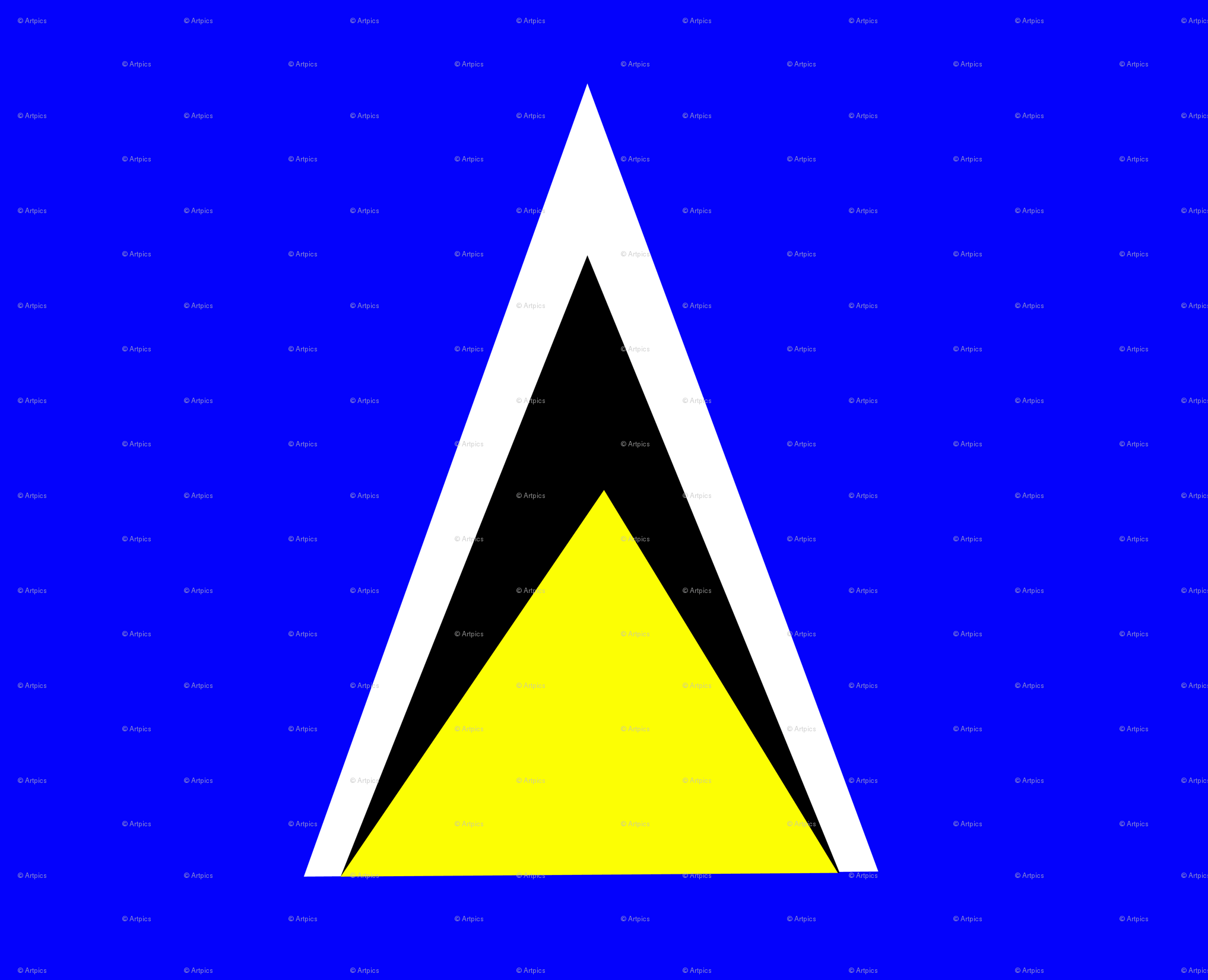 Flag of Saint Lucia wallpaper