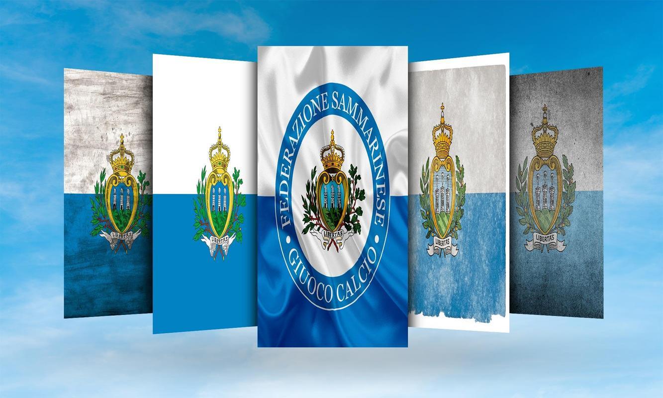 San Marino Flag Wallpaper for Android