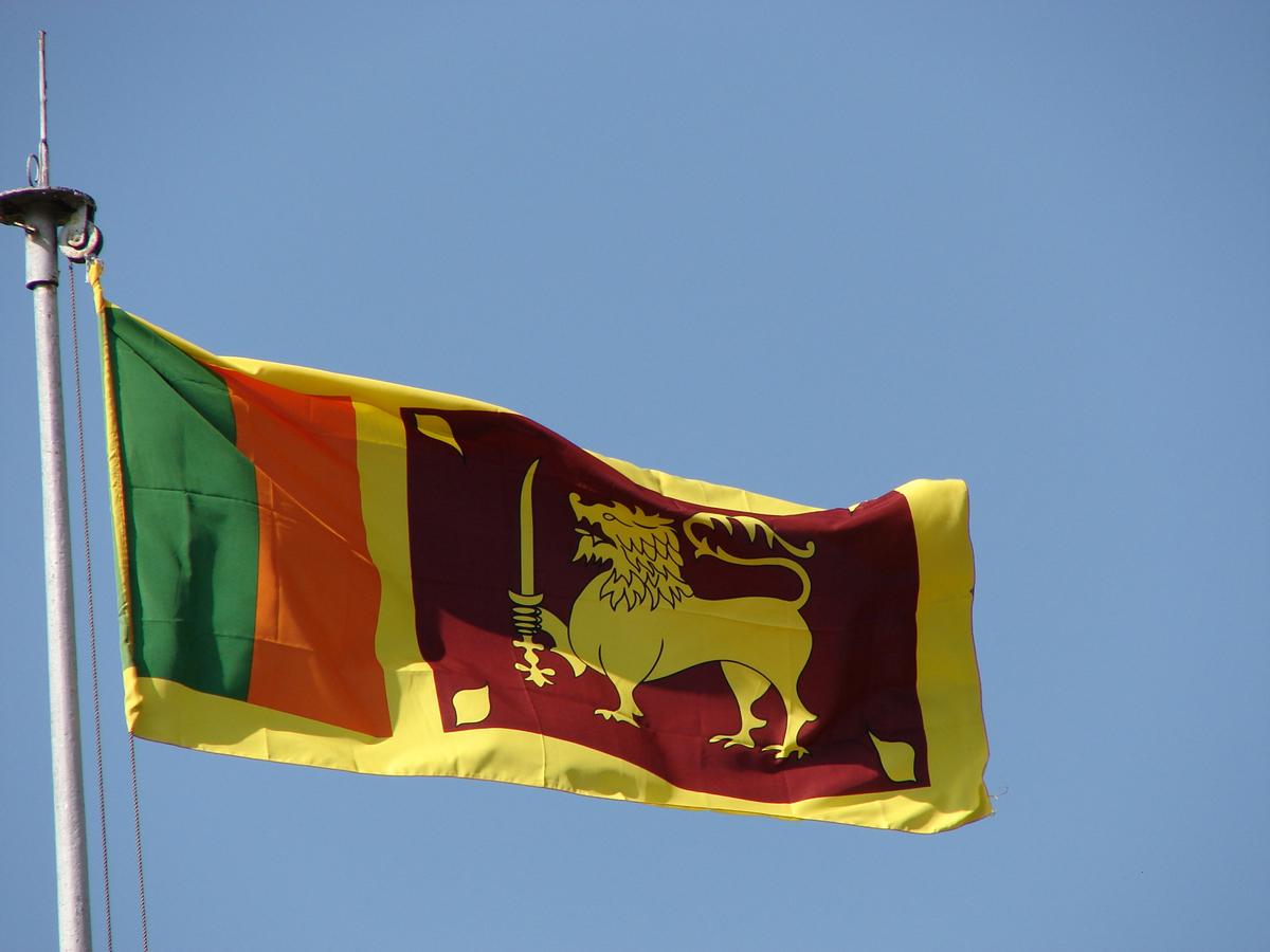 Graafix!: Wallpaper Flag of Srilanka