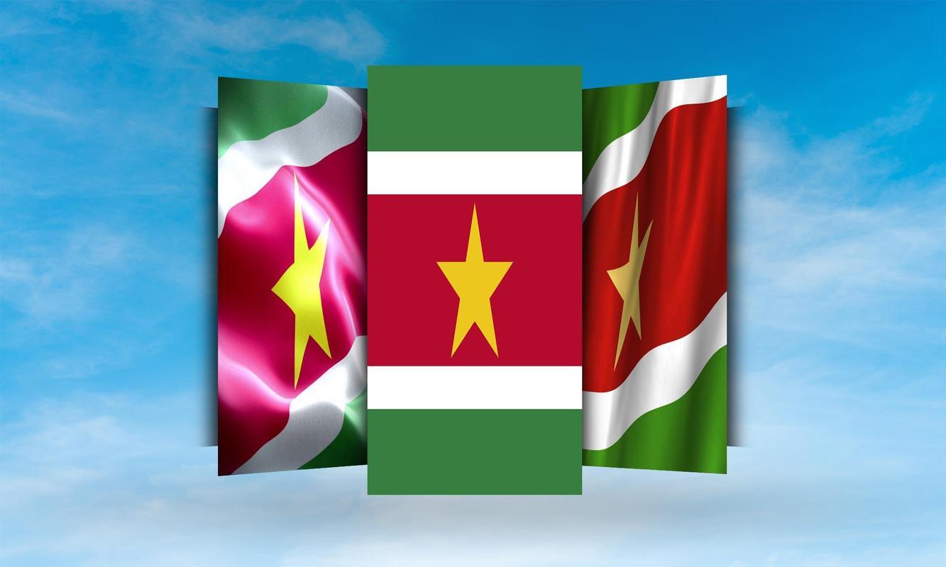 Suriname Flag Wallpaper for Android